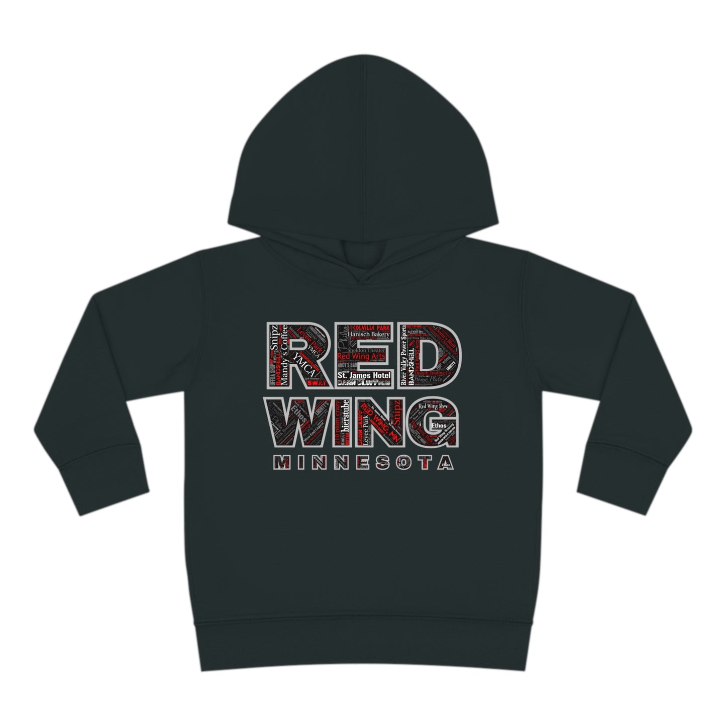 Red Wing Community Toddler Pullover Fleece Hoodie