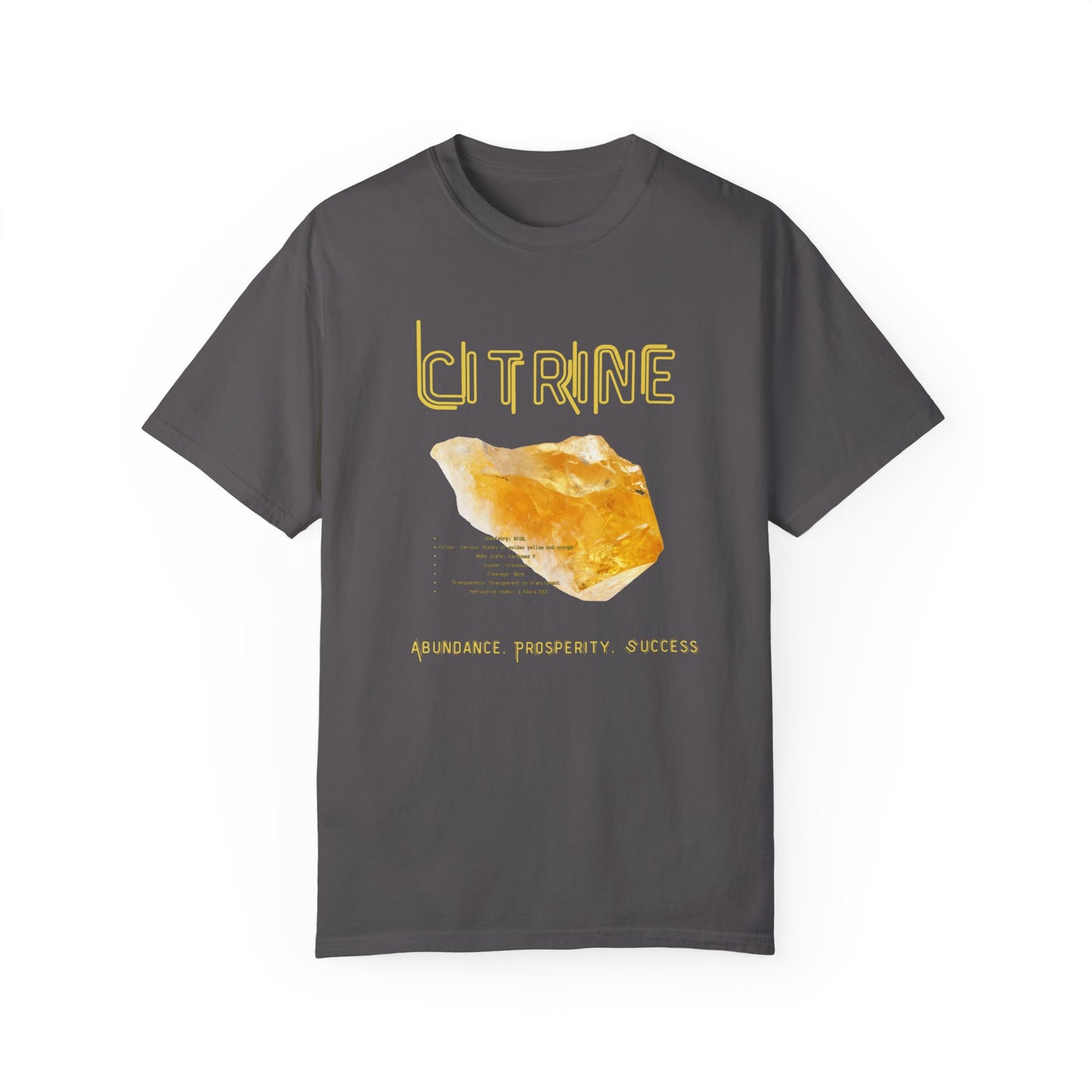 Citrine. Unisex Garment-Dyed T-shirt