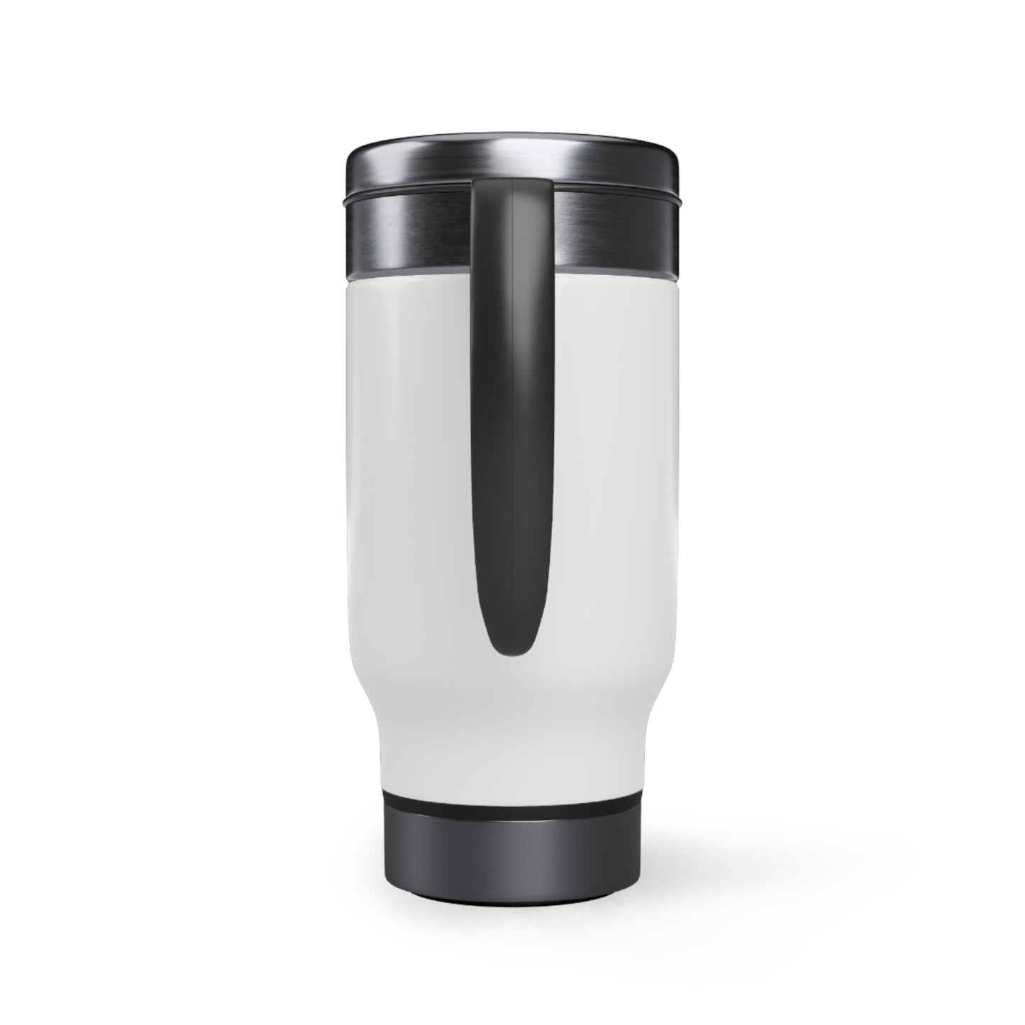 Morel Mushroom Stainless Steel Travel Mug with Handle, 14oz