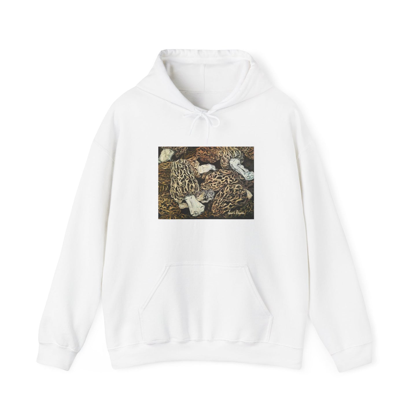 Morel Mushroom Heavy Blend™ Hooded Sweatshirt