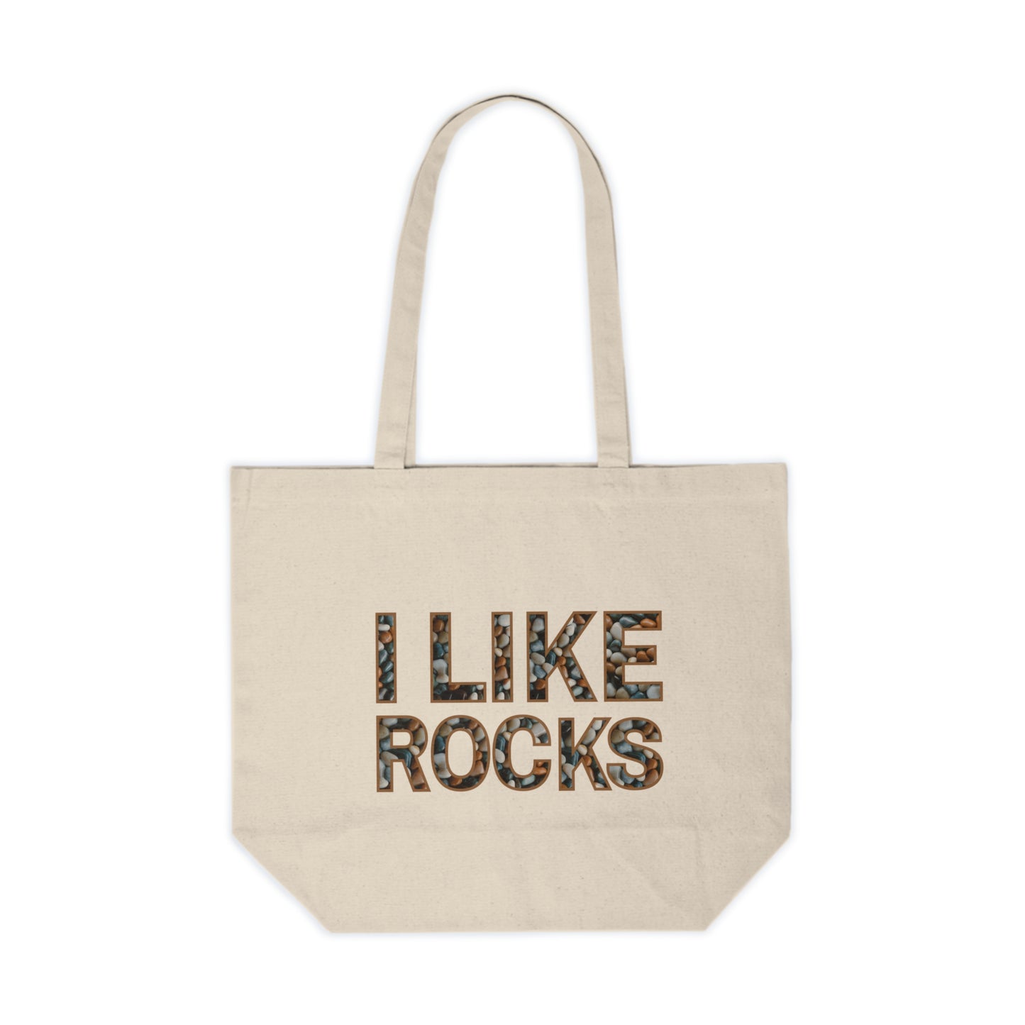 I like Rocks, Sustainable Canvas Shopping Tote