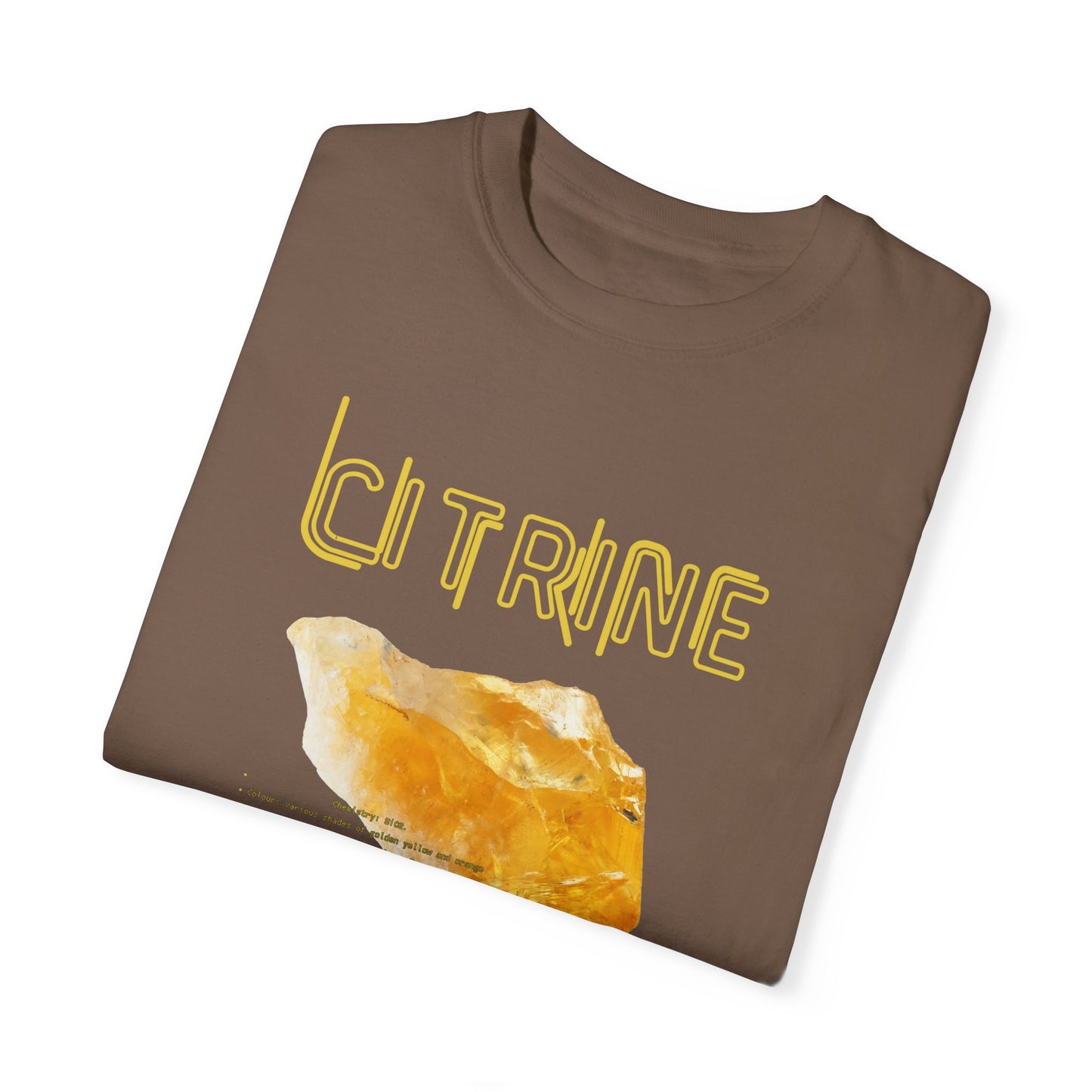 Citrine. Unisex Garment-Dyed T-shirt