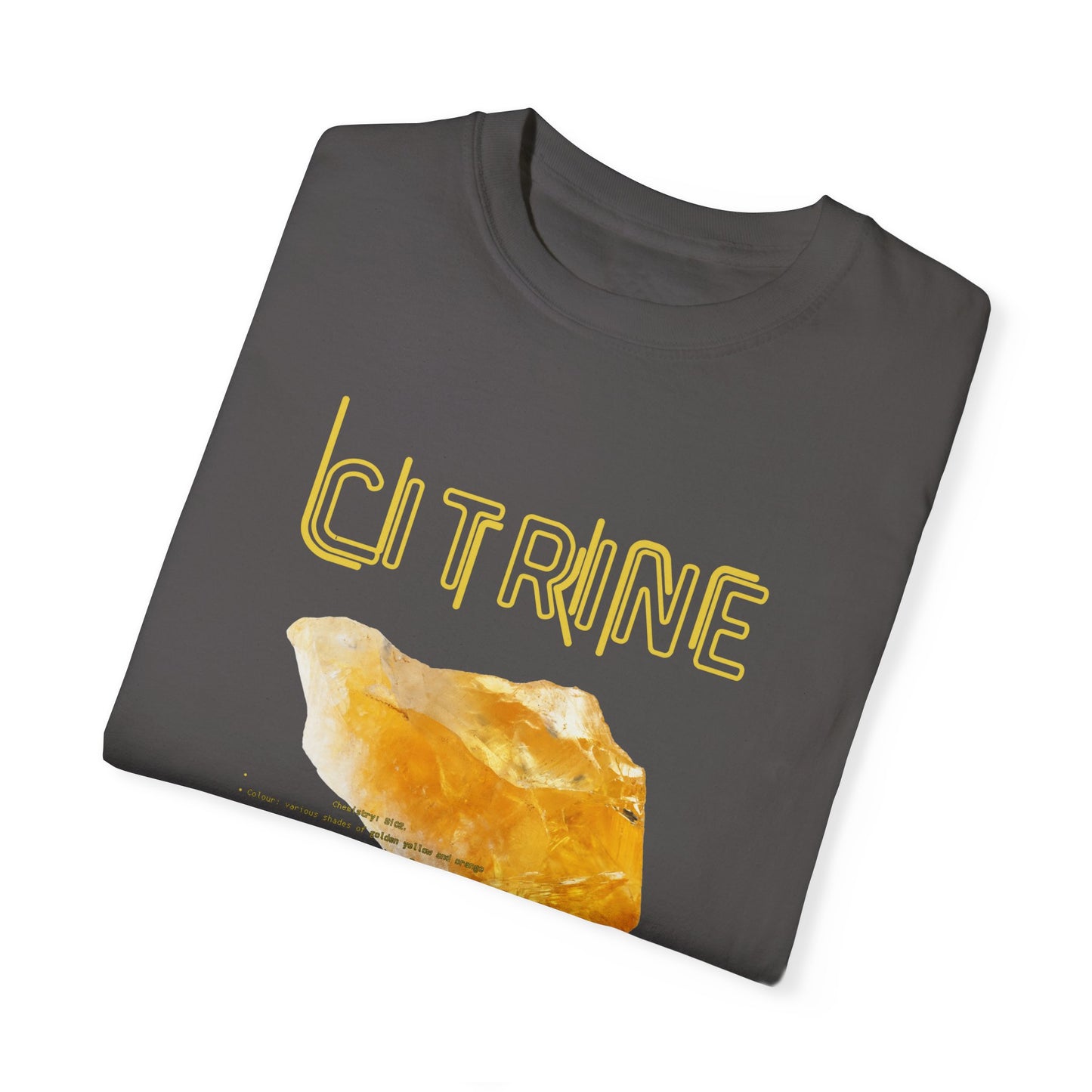 Citrine. Unisex Garment-Dyed T-shirt