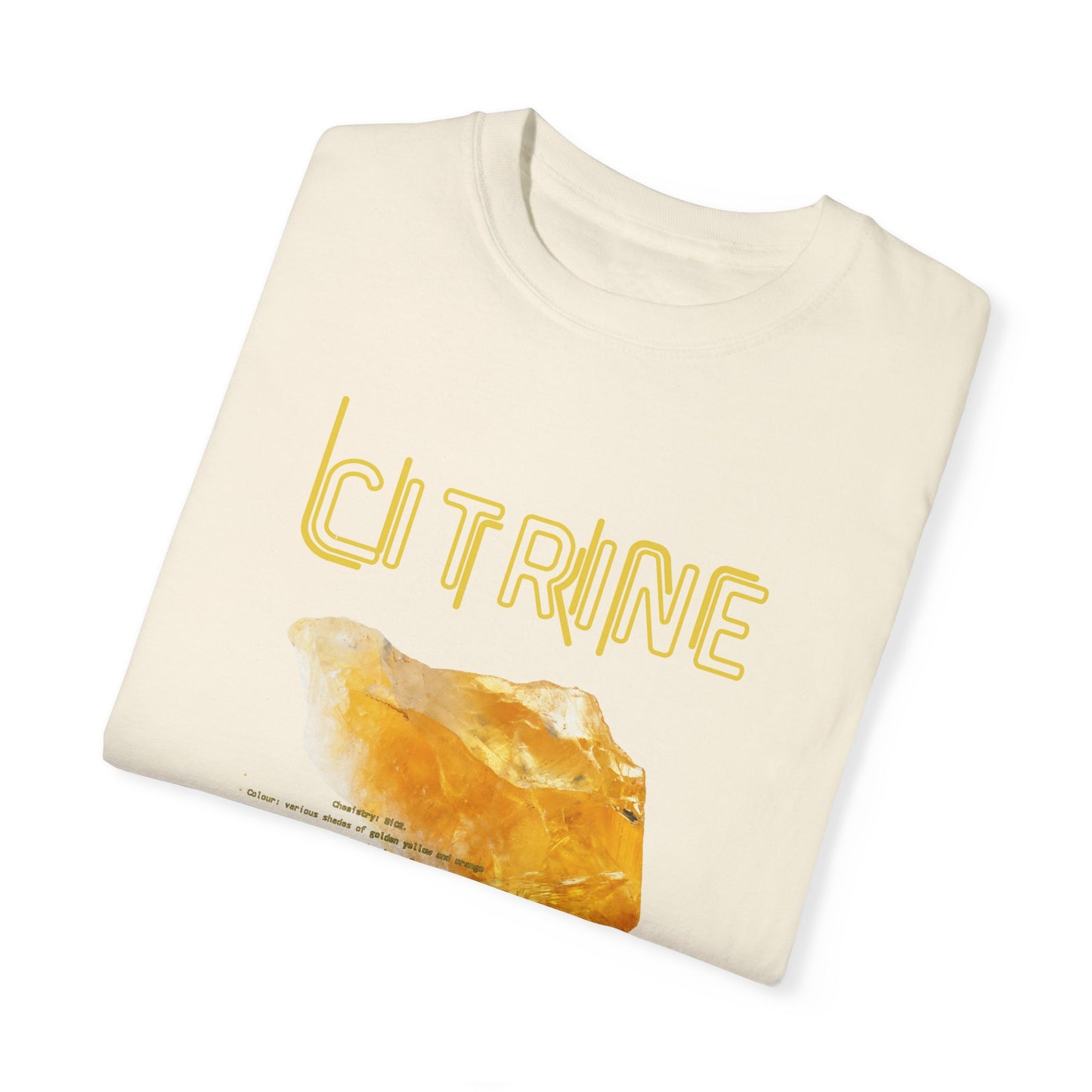 Citrine. Unisex Garment-Dyed T-shirt