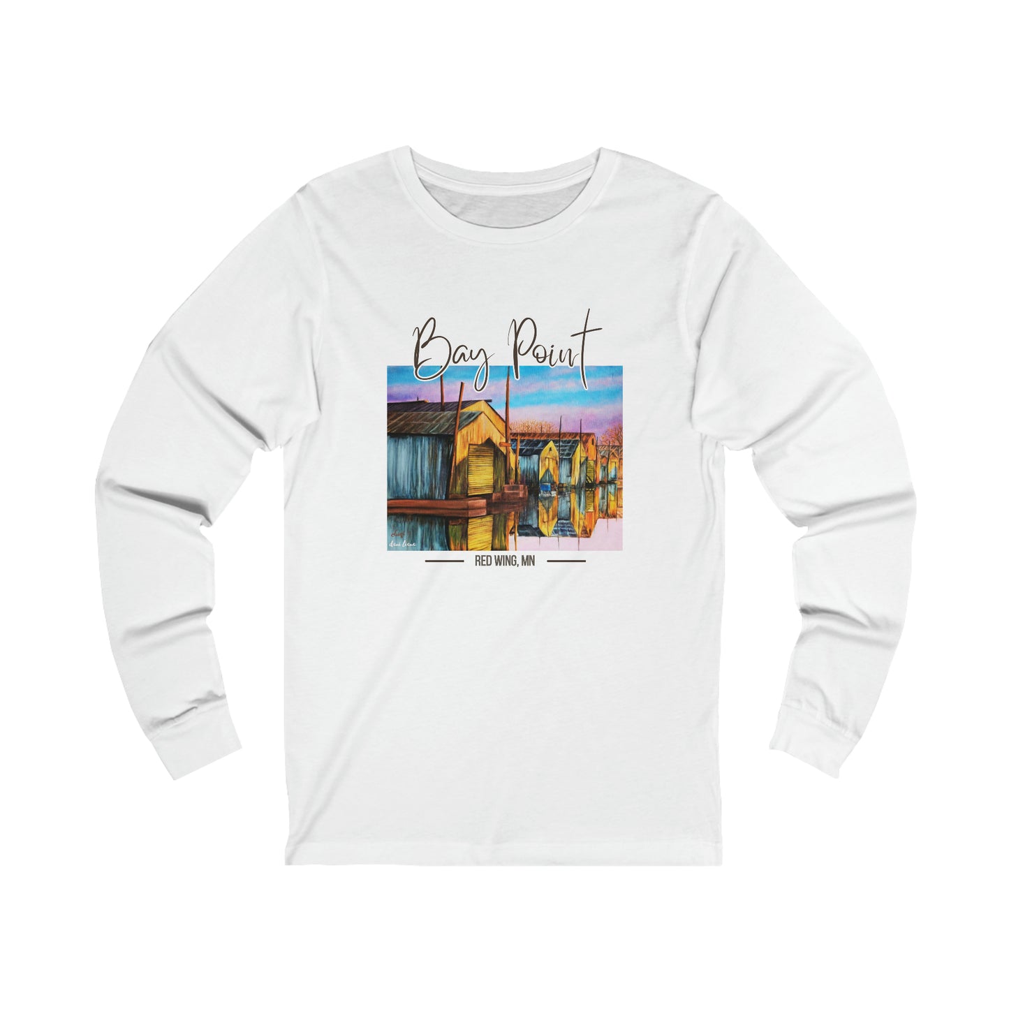 Bay Point, Red Wing, Minnesota - Unisex Jersey Long Sleeve