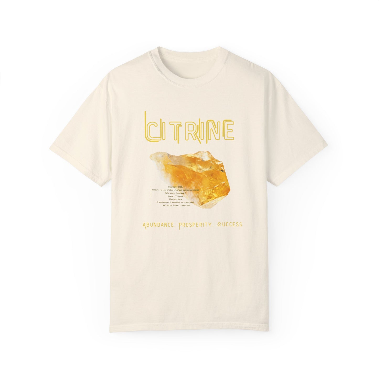 Citrine. Unisex Garment-Dyed T-shirt