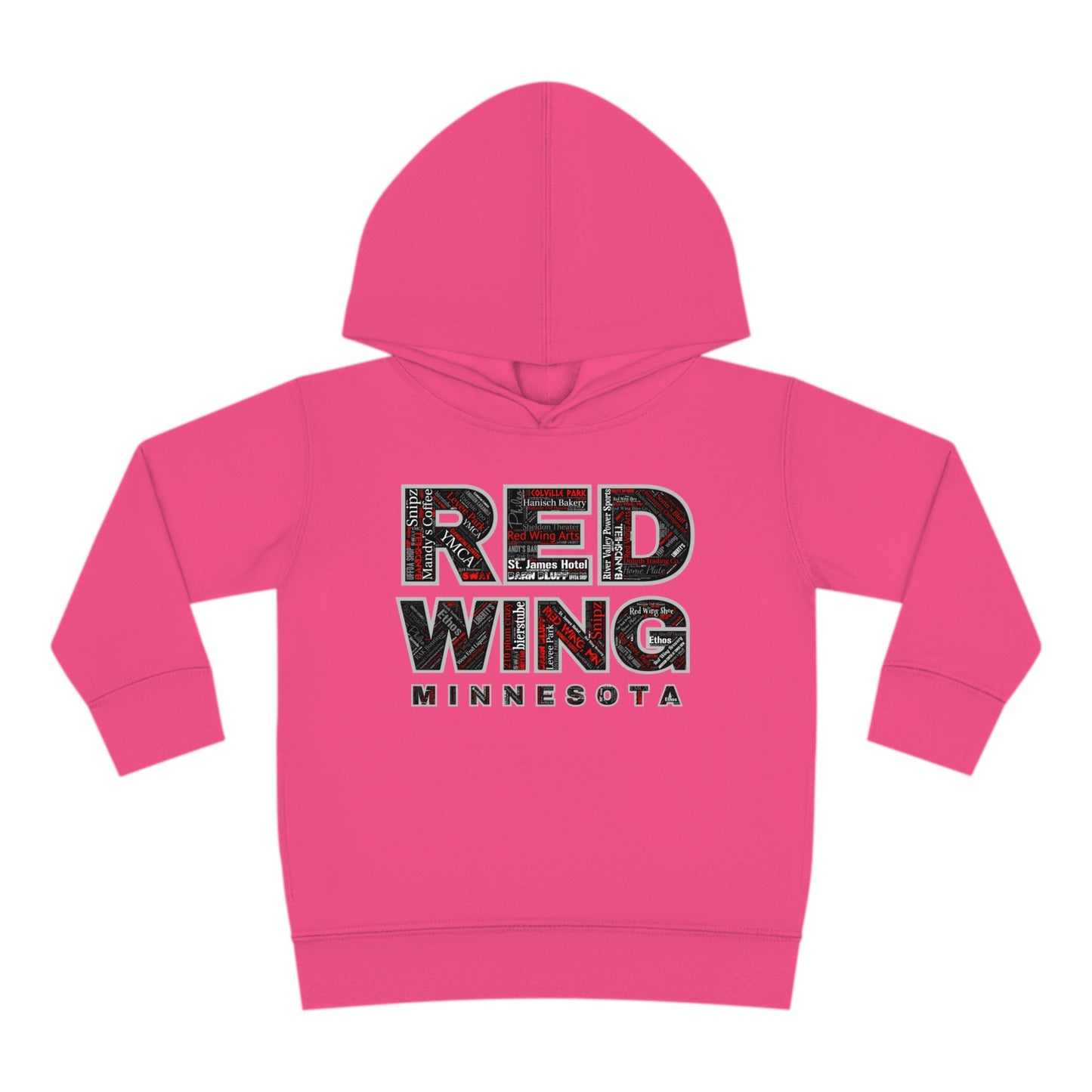 Red Wing Community Toddler Pullover Fleece Hoodie