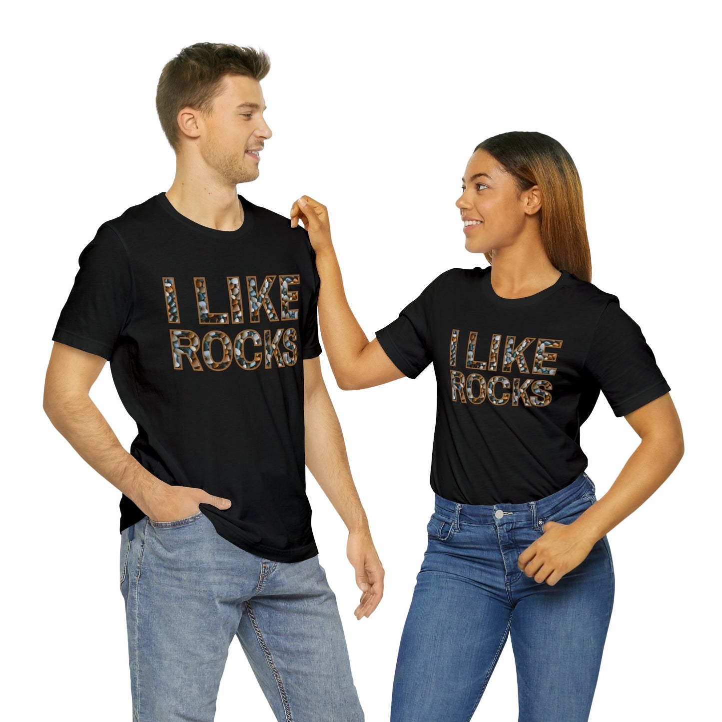 I Like Rocks, Unisex Jersey Short Sleeve Tee