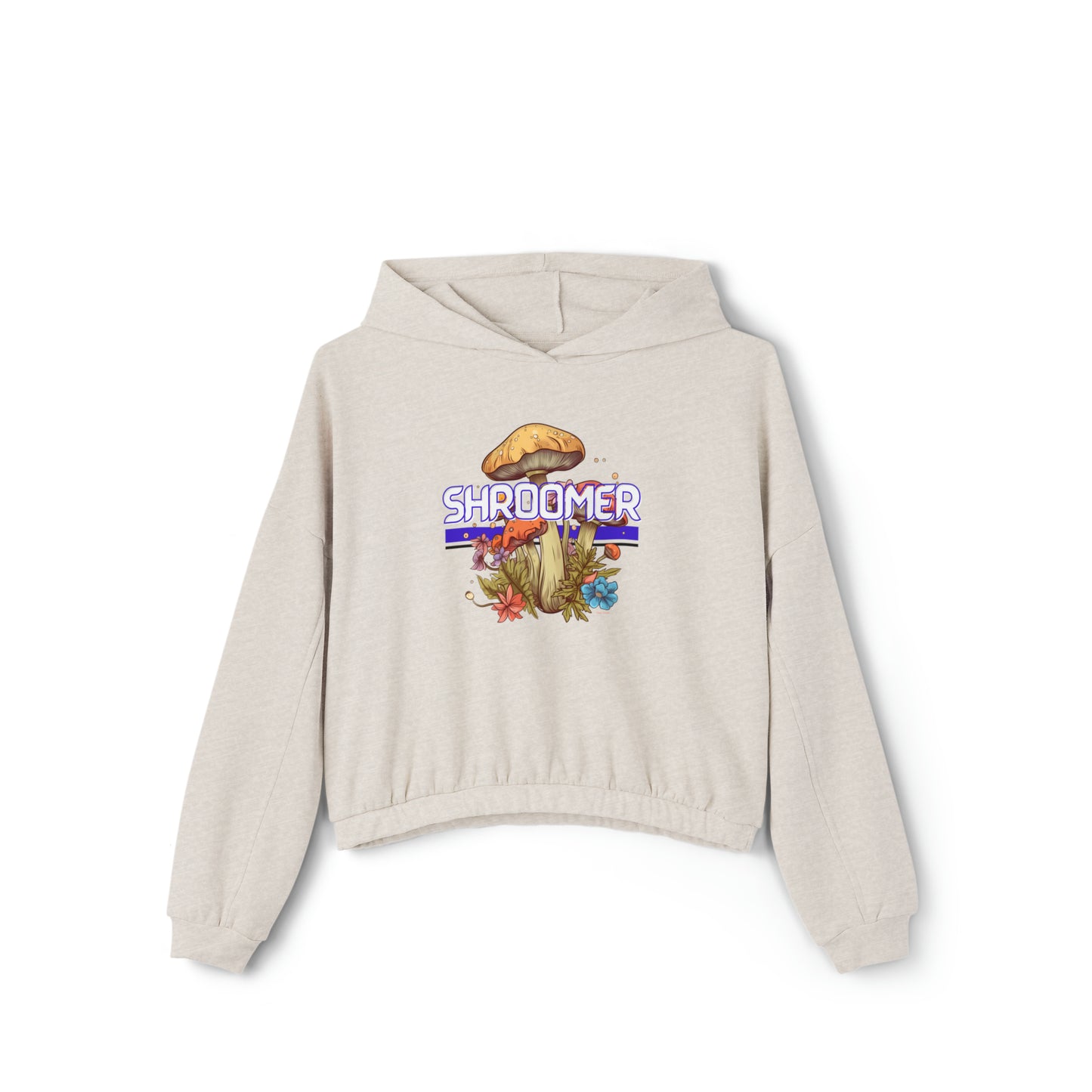 Shroomer Bouquet Women's Cinched Bottom Hoodie