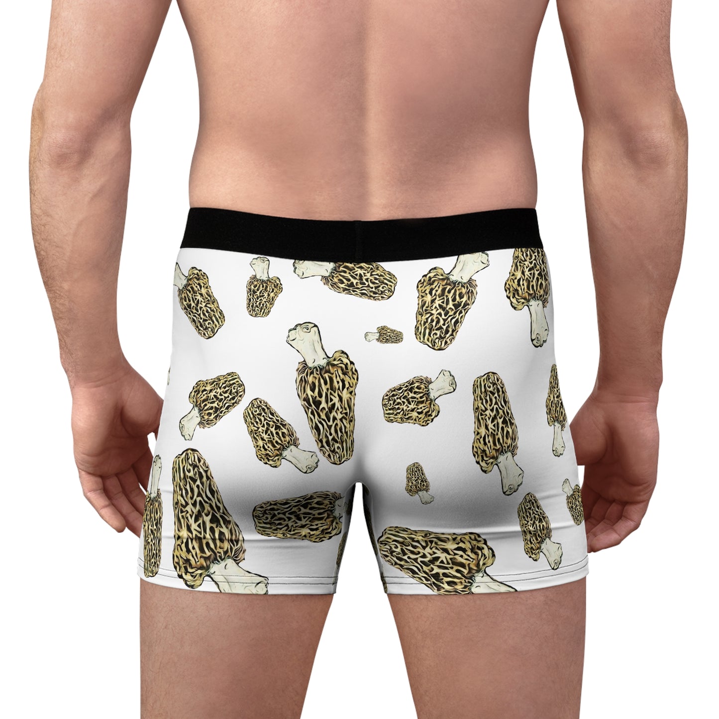 Morel Mushroom Men's Boxer Briefs