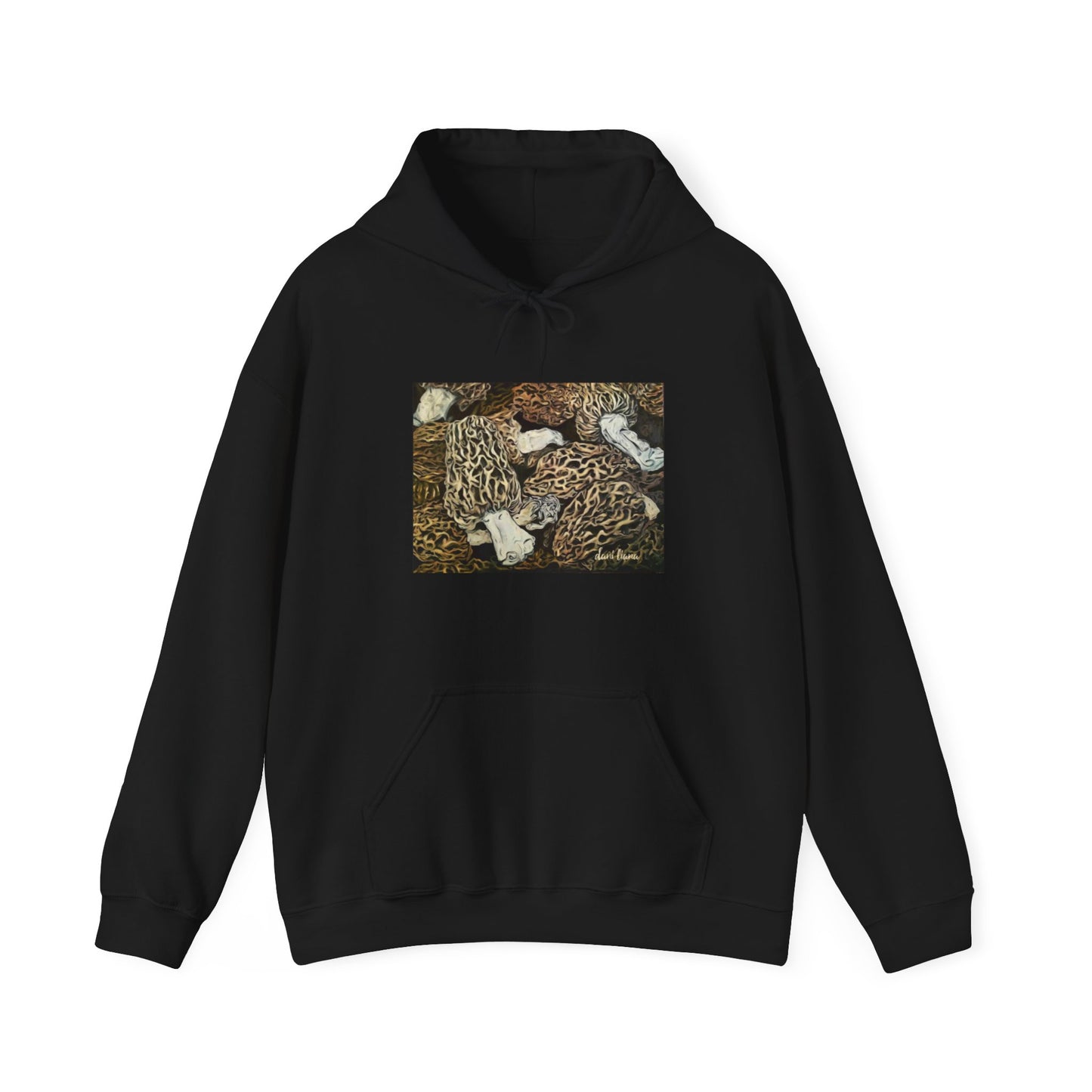 Morel Mushroom Heavy Blend™ Hooded Sweatshirt