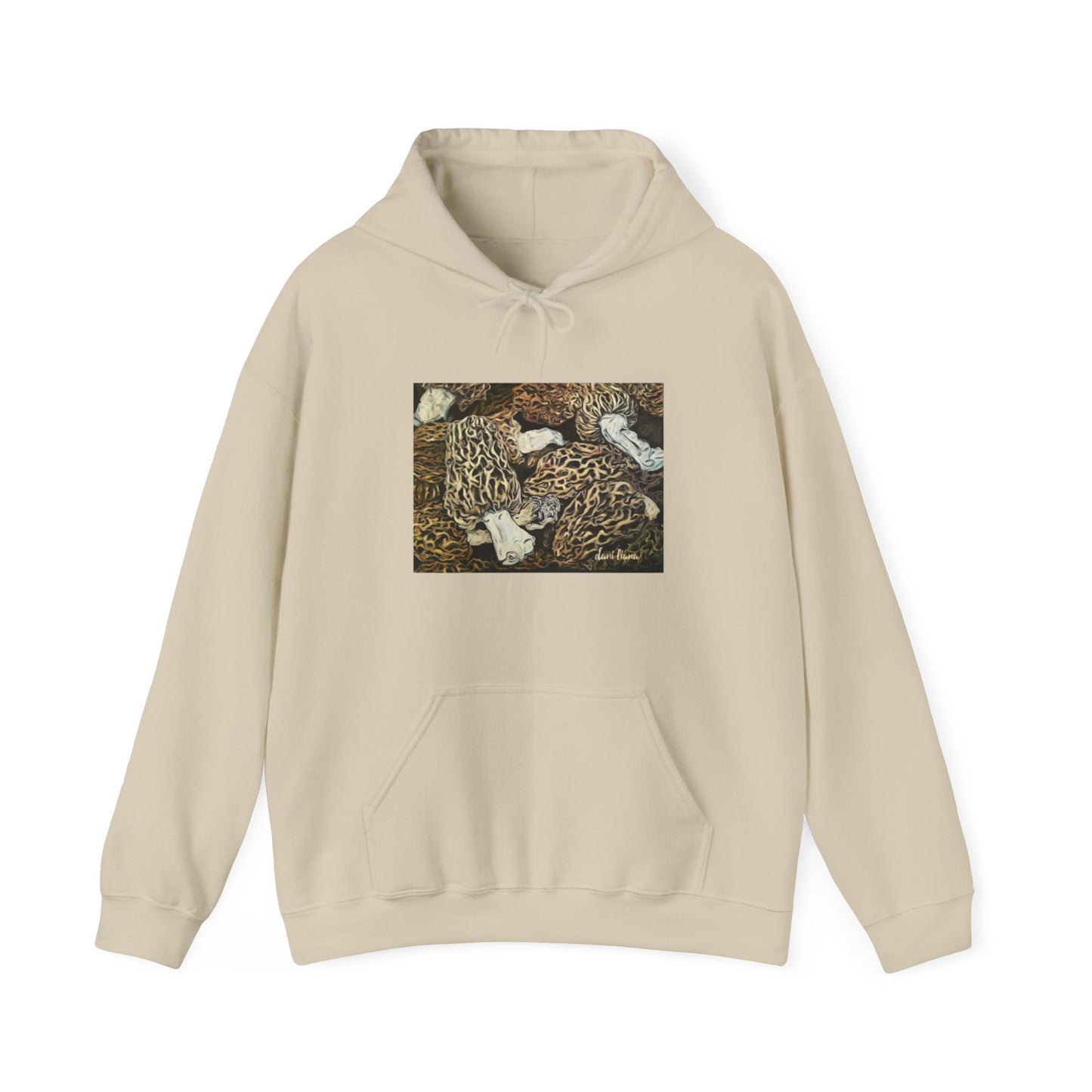 Morel Mushroom Heavy Blend™ Hooded Sweatshirt