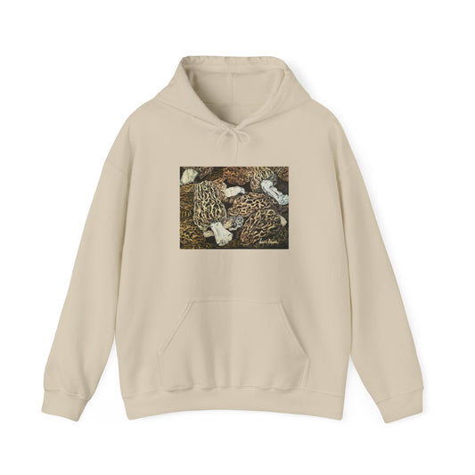 Morel Mushroom Heavy Blend™ Hooded Sweatshirt