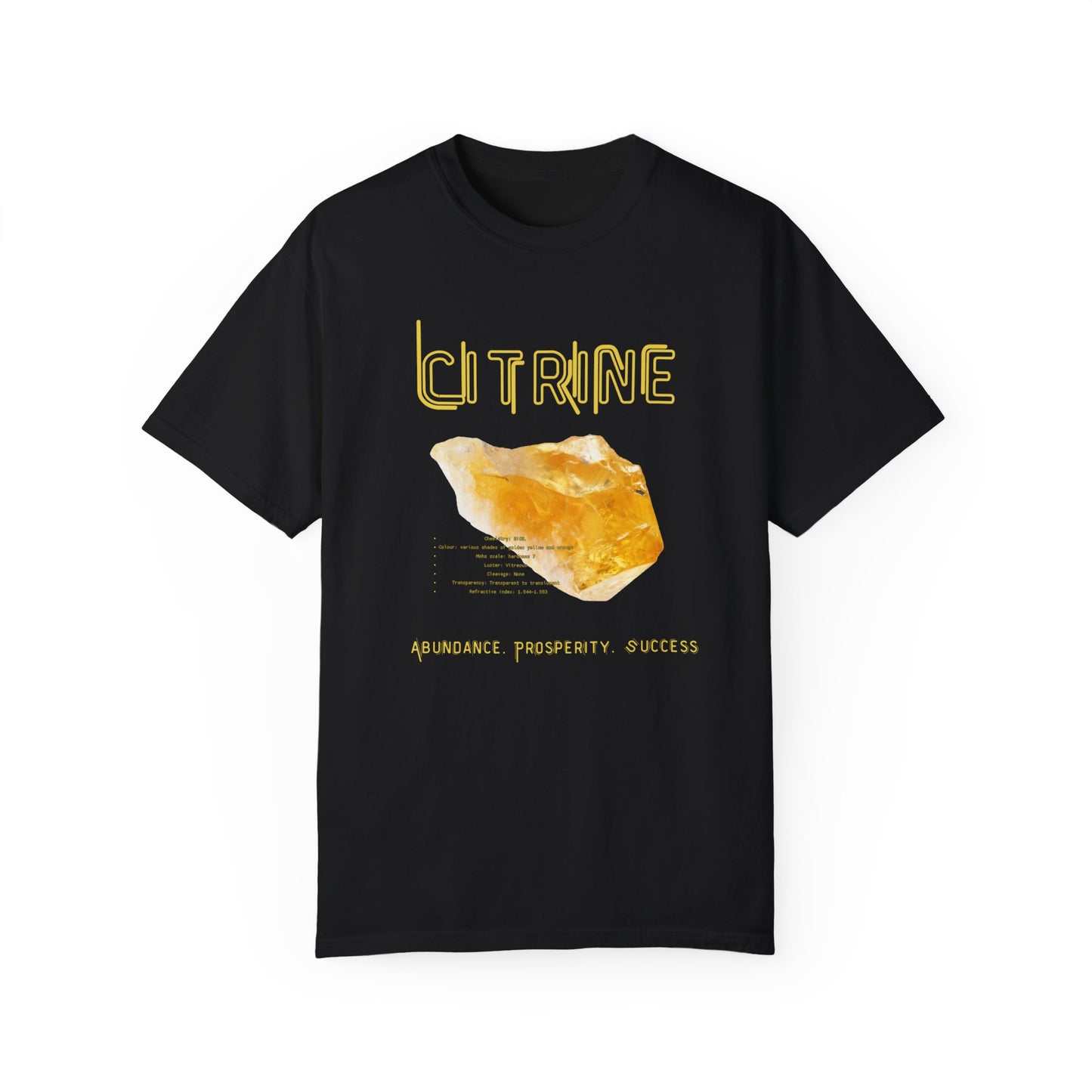 Citrine. Unisex Garment-Dyed T-shirt