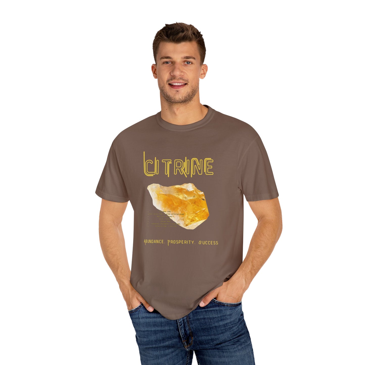 Citrine. Unisex Garment-Dyed T-shirt