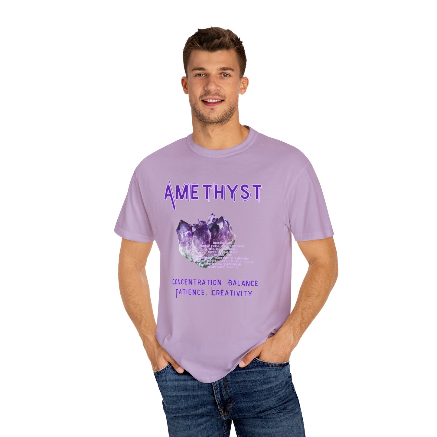 Amethyst. Unisex Garment-Dyed T-shirt