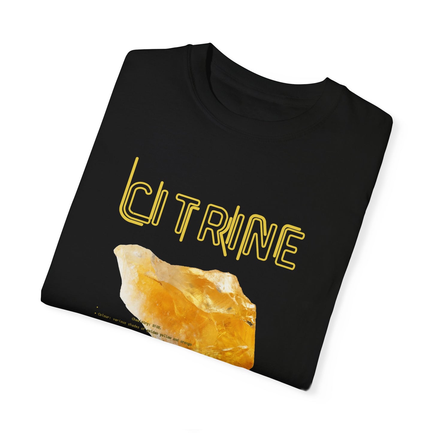 Citrine. Unisex Garment-Dyed T-shirt