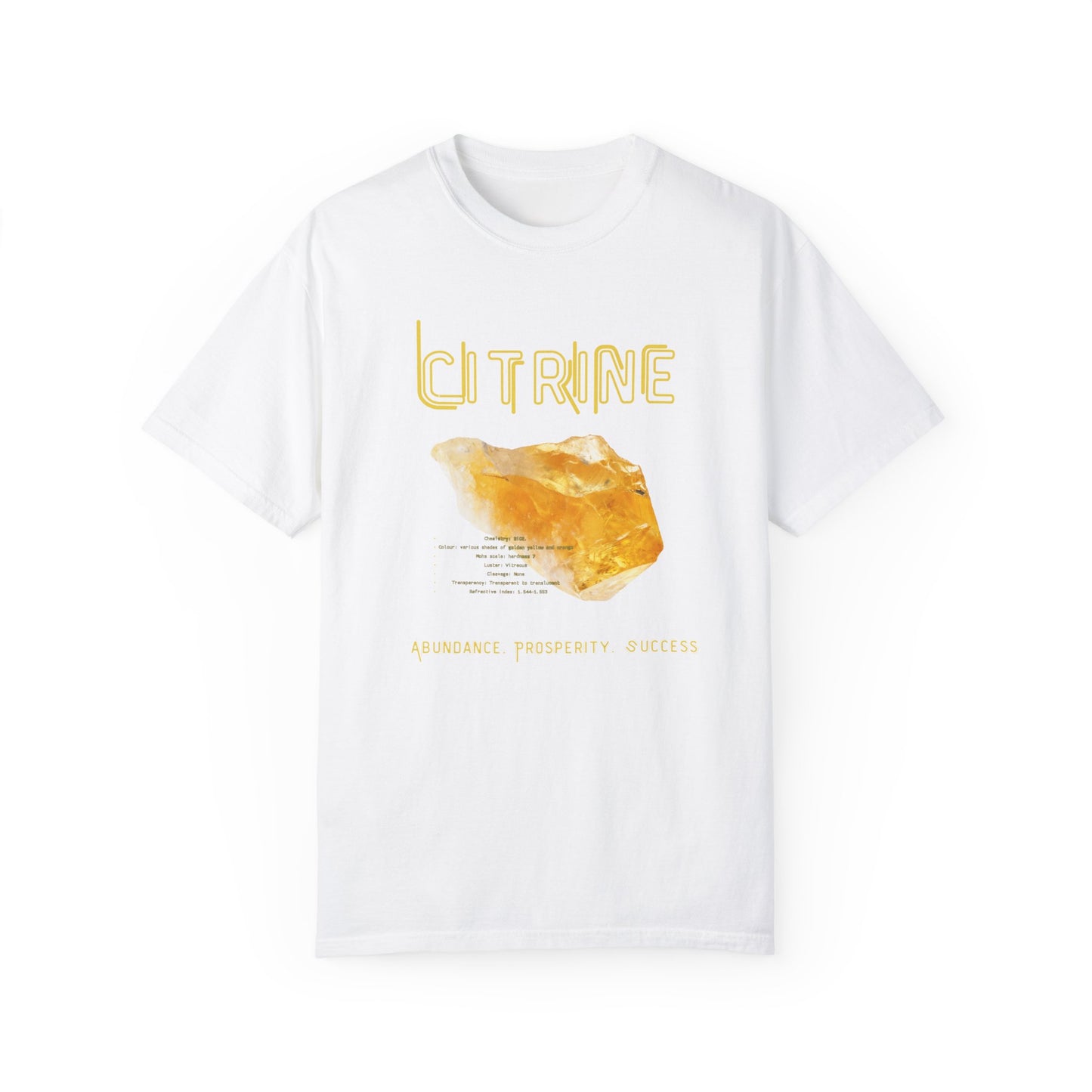 Citrine. Unisex Garment-Dyed T-shirt