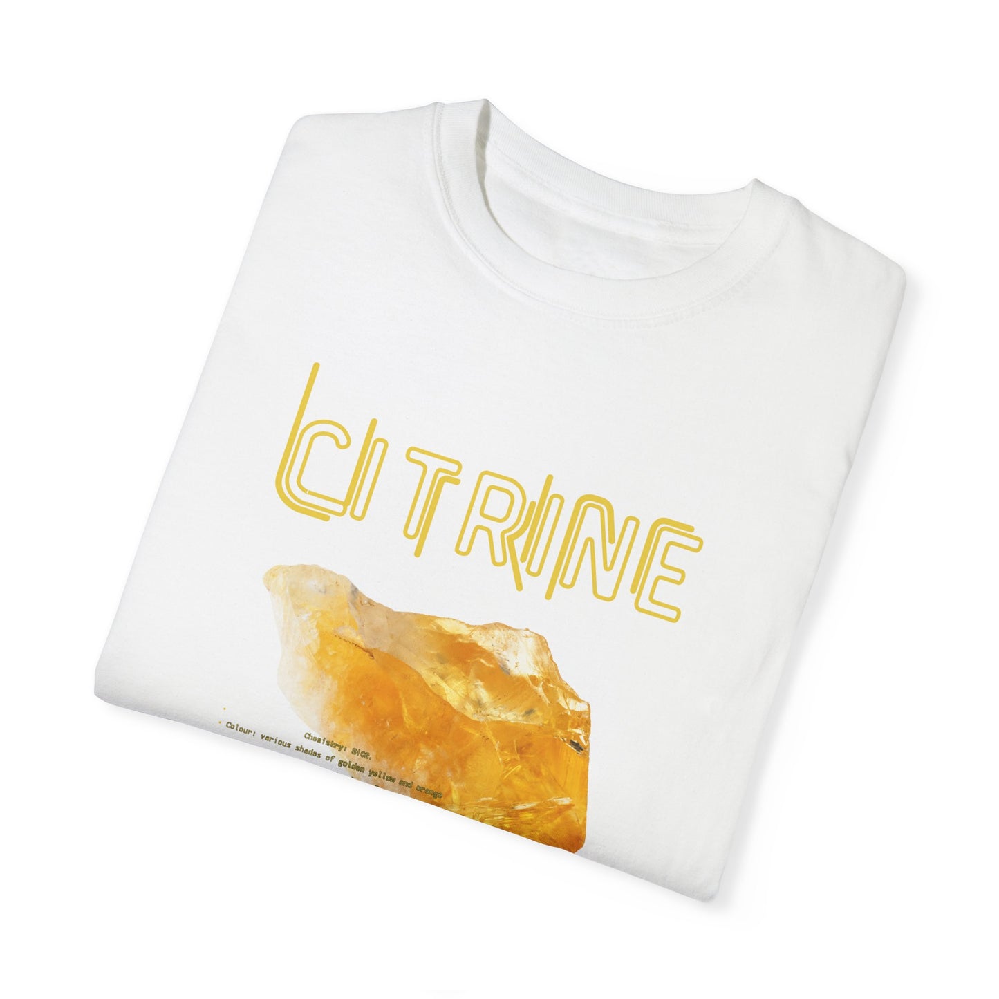 Citrine. Unisex Garment-Dyed T-shirt