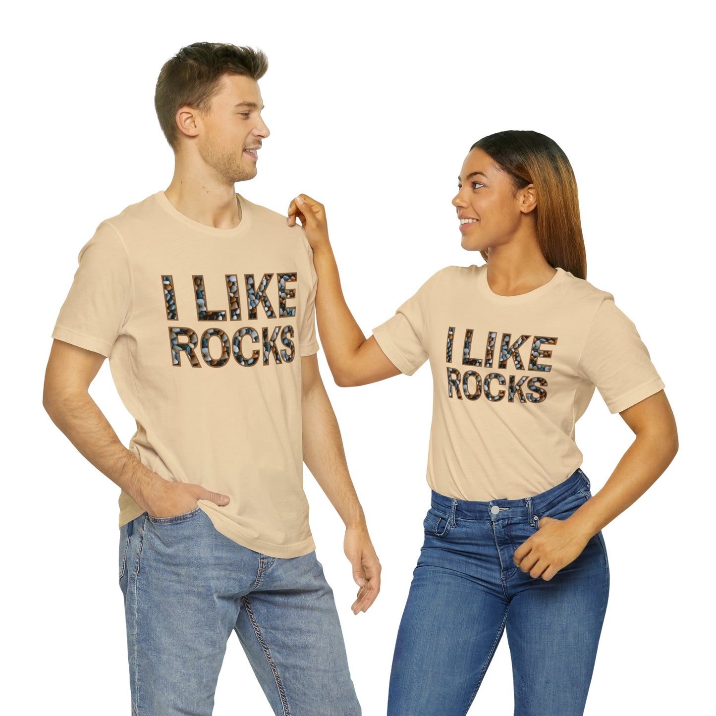 I Like Rocks, Unisex Jersey Short Sleeve Tee