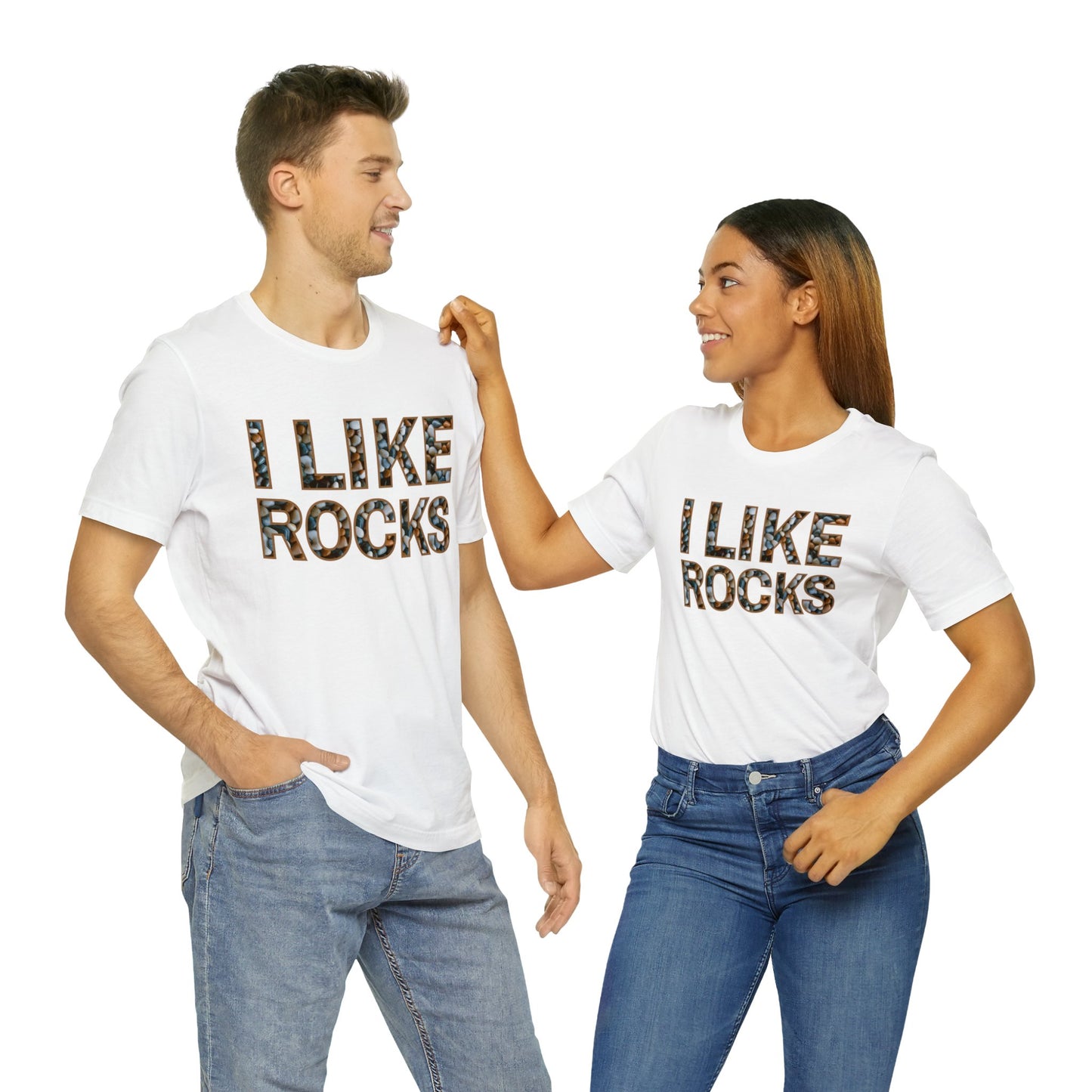 I Like Rocks, Unisex Jersey Short Sleeve Tee