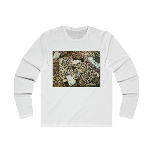 Morel Mushroom Long Sleeve Crew Tee