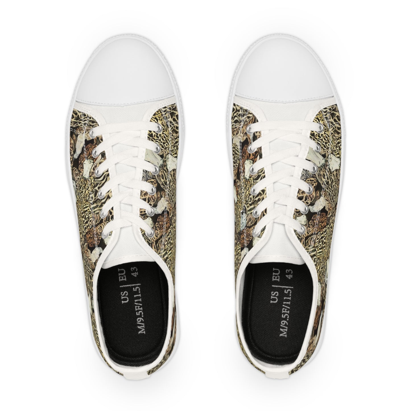 Men's Mushroom Low Top Sneakers