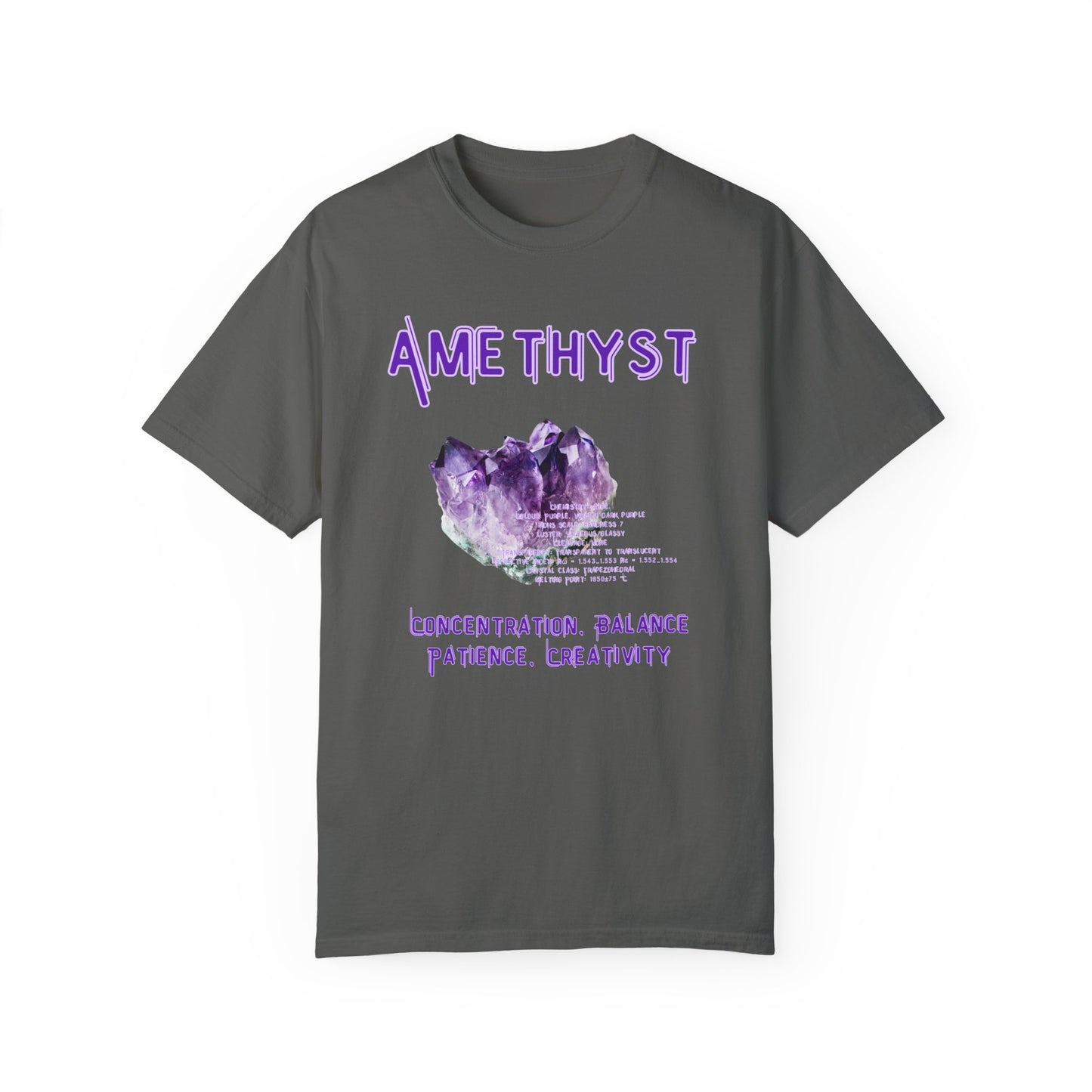 Amethyst. Unisex Garment-Dyed T-shirt