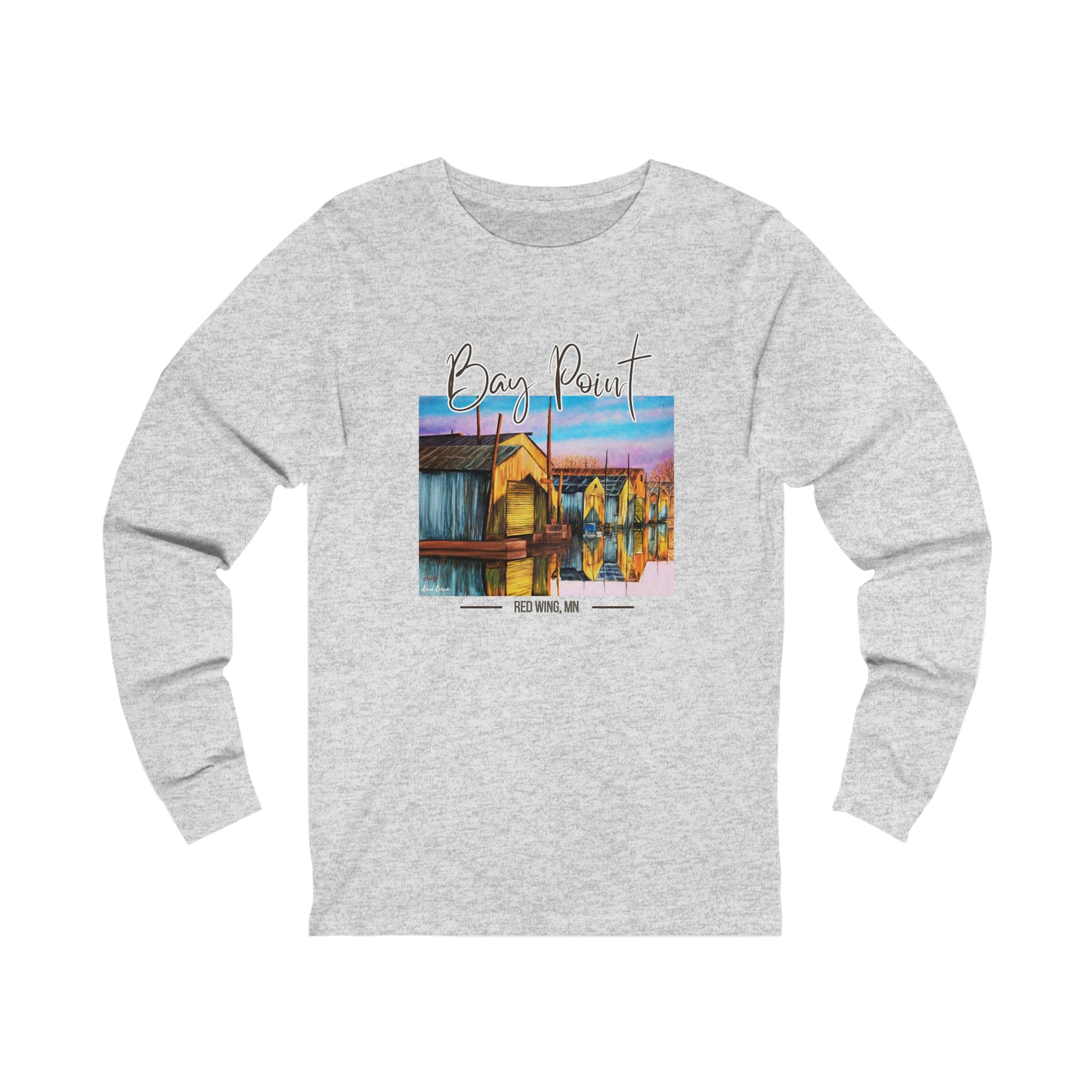 Bay Point, Red Wing, Minnesota - Unisex Jersey Long Sleeve