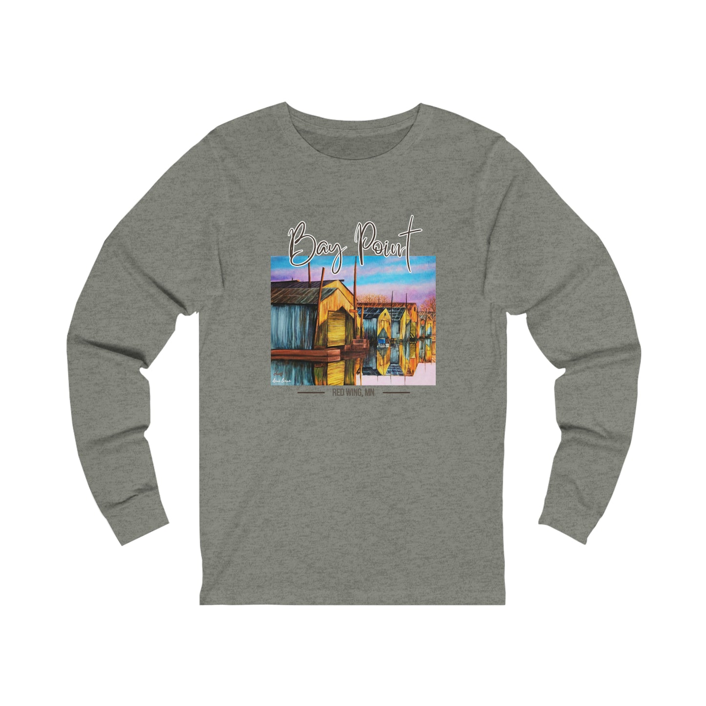 Bay Point, Red Wing, Minnesota - Unisex Jersey Long Sleeve