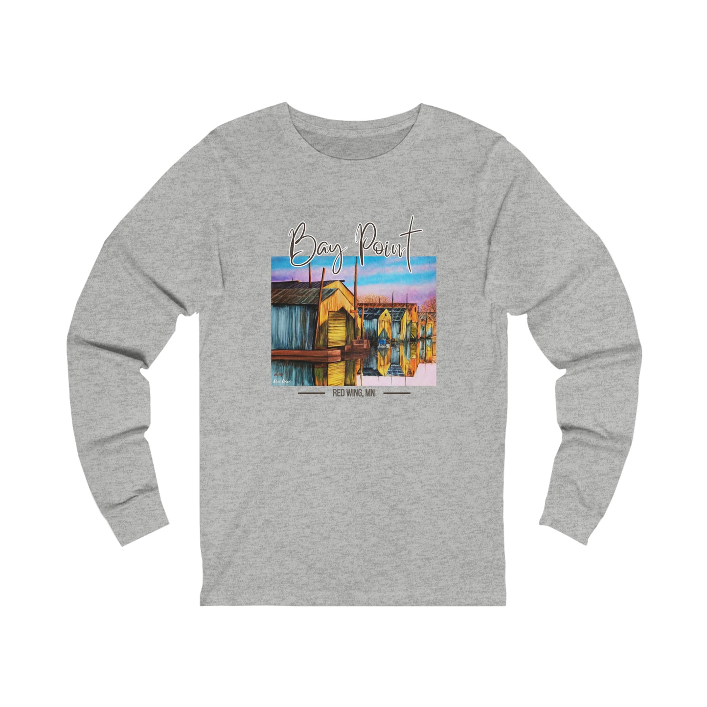 Bay Point, Red Wing, Minnesota - Unisex Jersey Long Sleeve