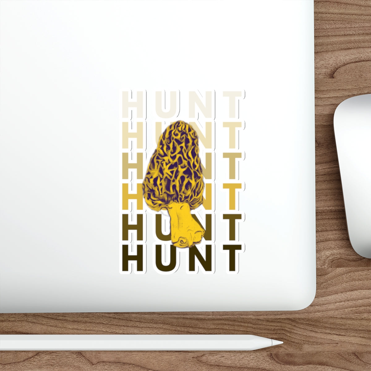 Morel Mushroom Die-Cut Sticker