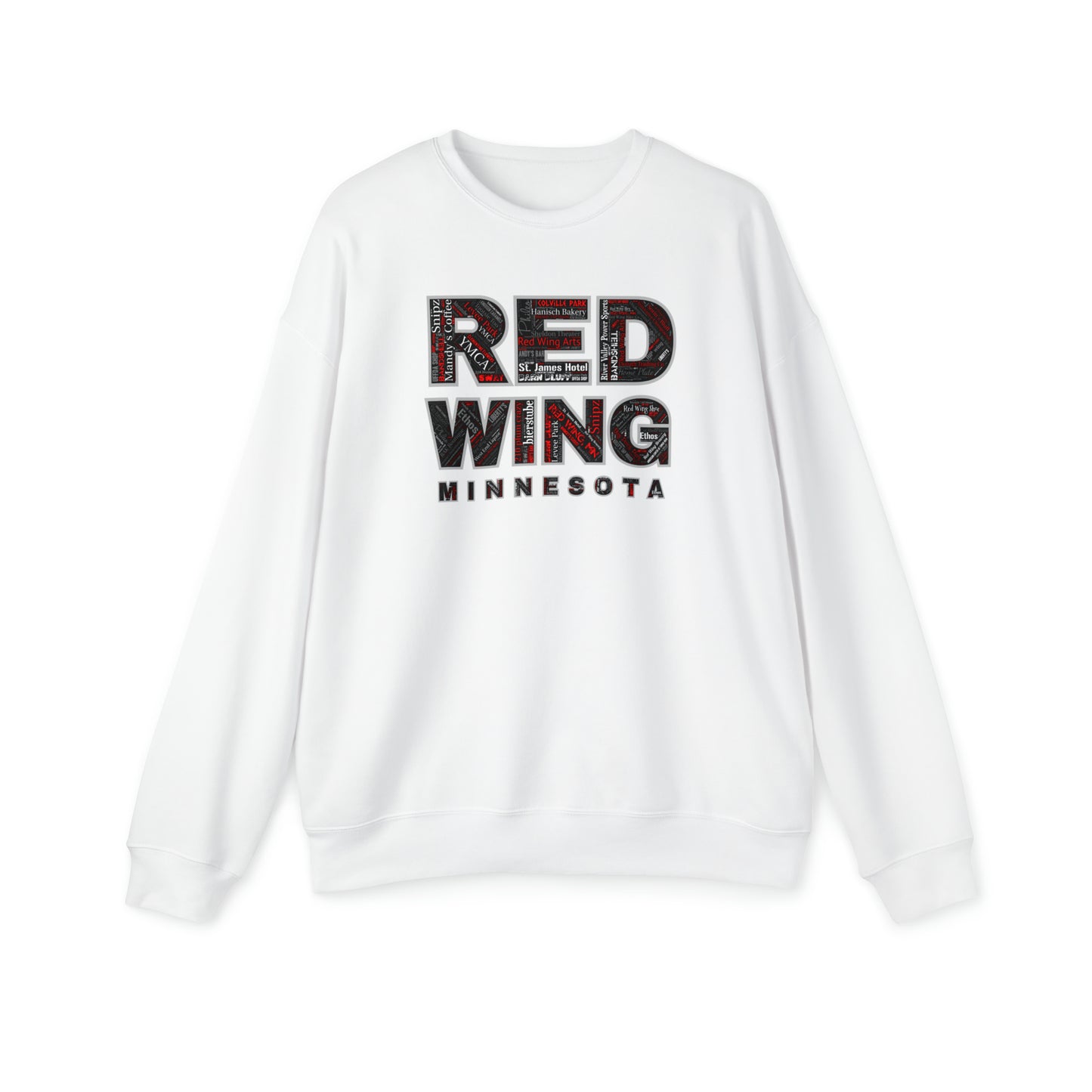 Red Wing Community Unisex Drop Shoulder Sweatshirt