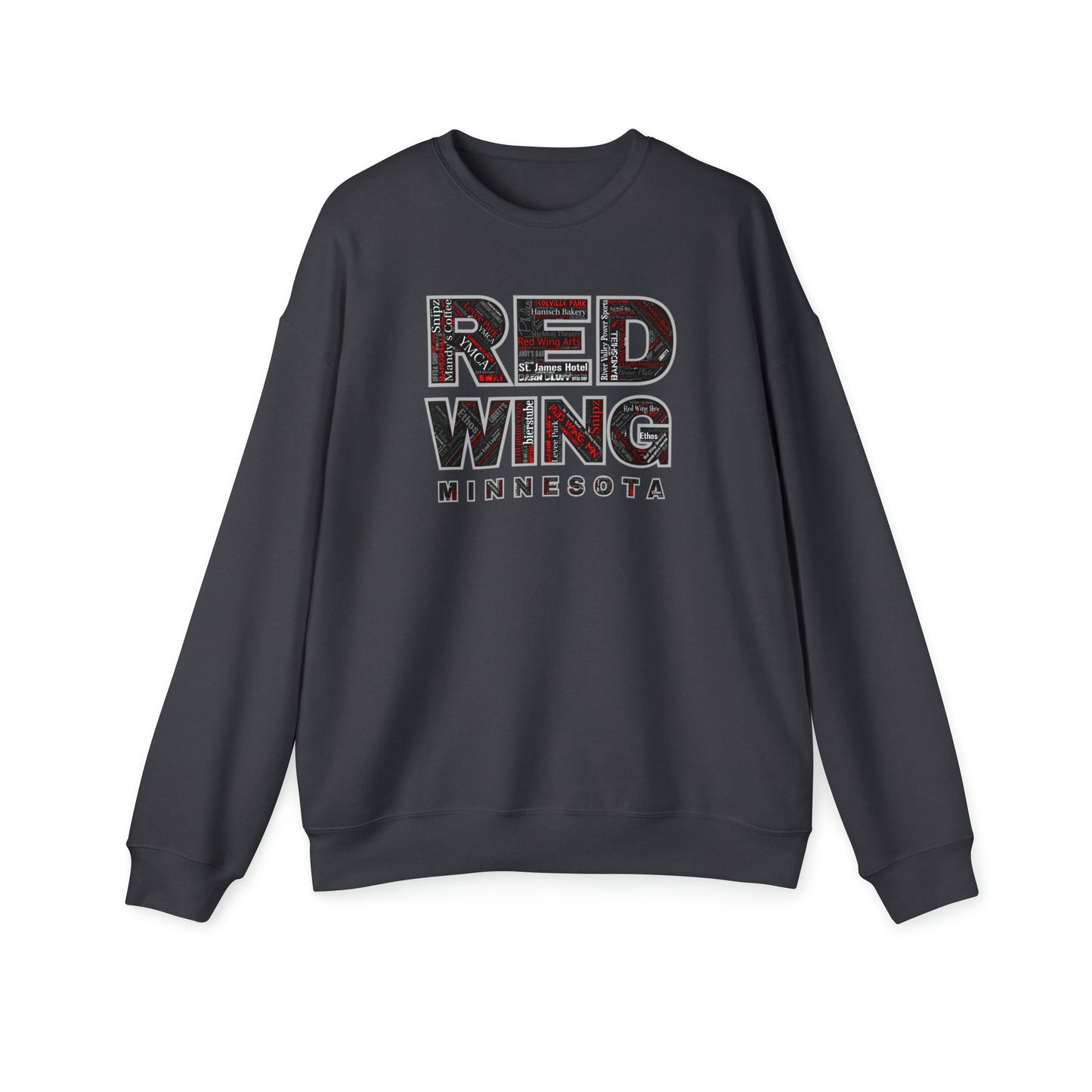 Red Wing Community Unisex Drop Shoulder Sweatshirt