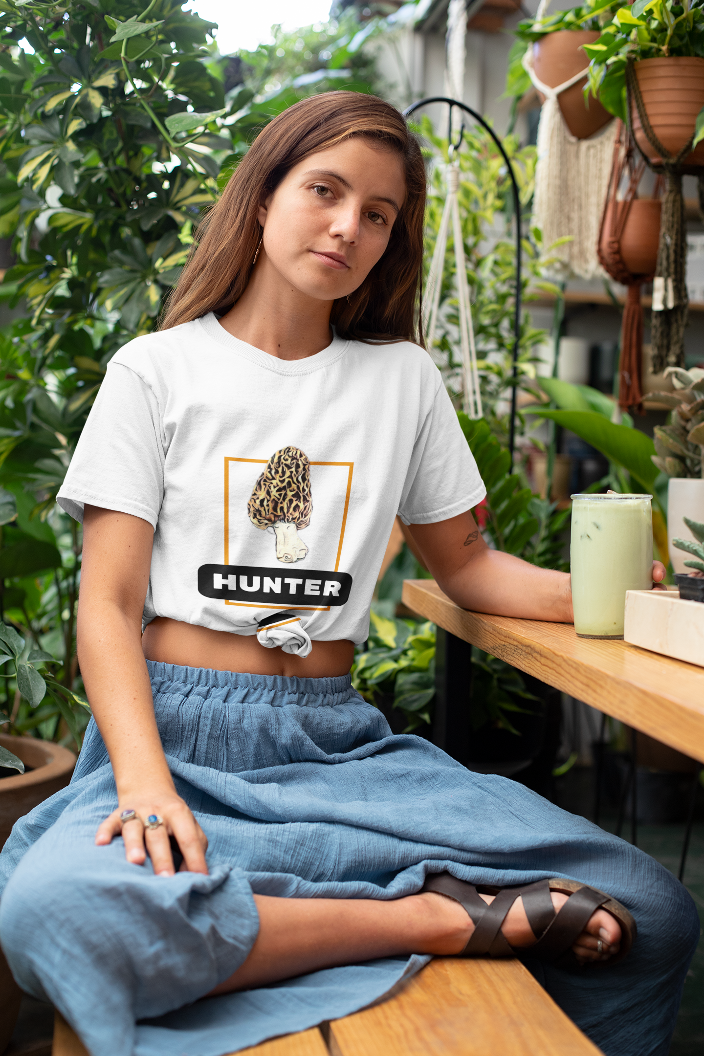 Hunter. Morel Mushroom T-Shirt