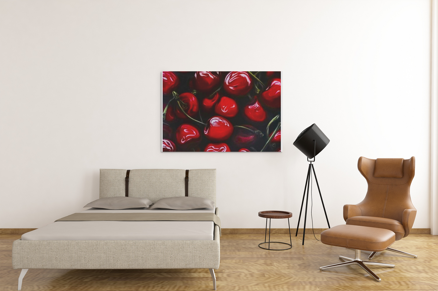 Cherry Oil Painting Print