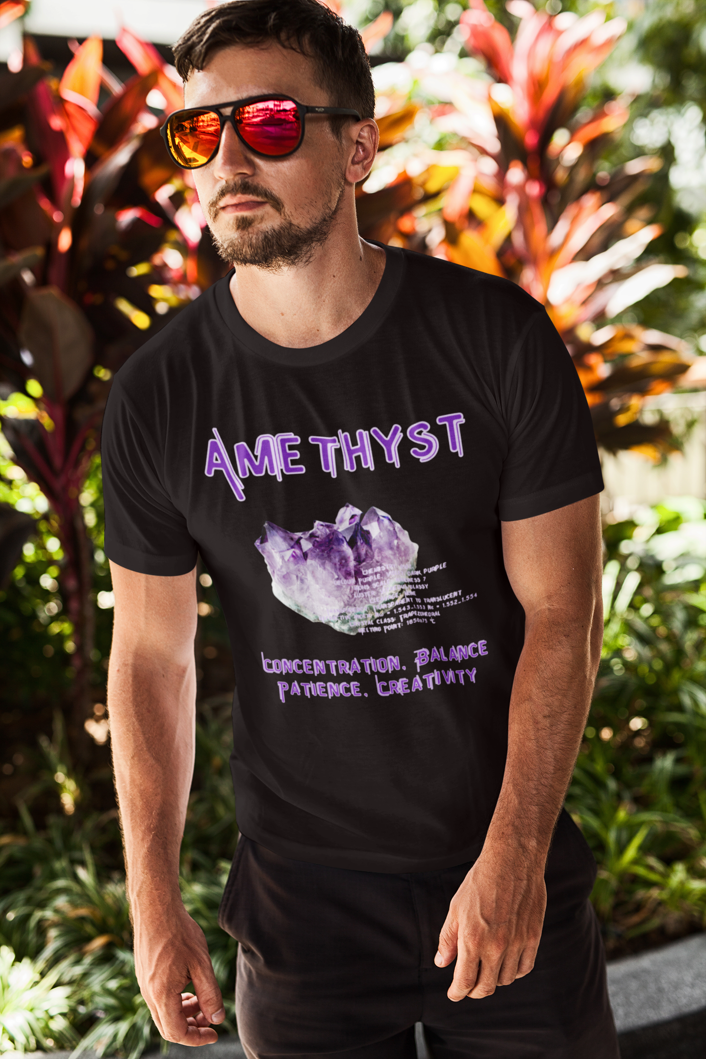 Amethyst. Unisex Garment-Dyed T-shirt