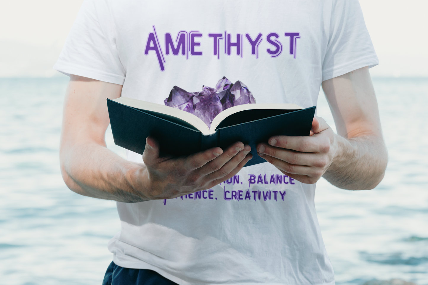 Amethyst. Unisex Garment-Dyed T-shirt